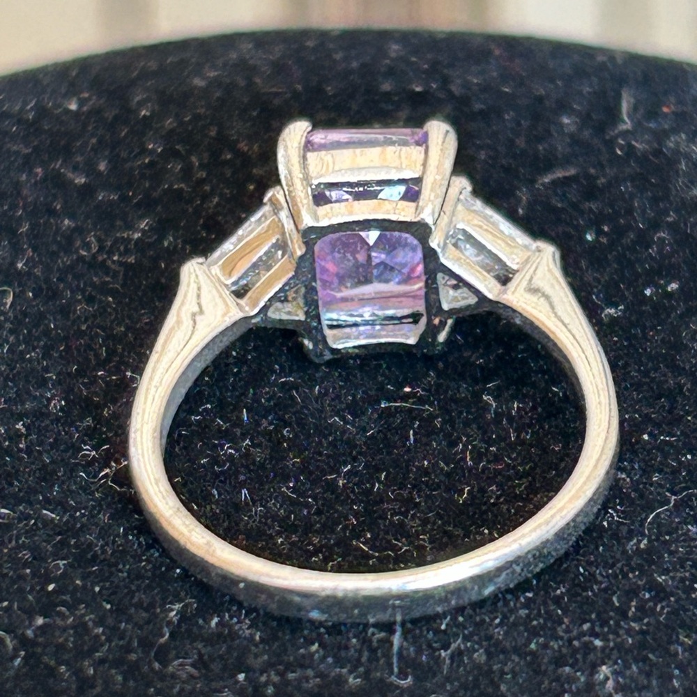 Purple stone ring - Picture 6 of 9